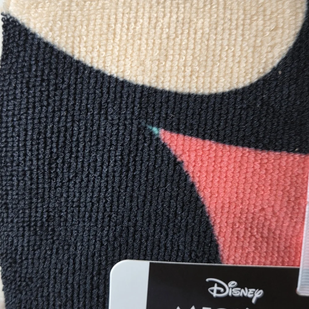 Disney Mickey Mouse Unisex Bath Towel And Bath Buddy Birthday Gift Set